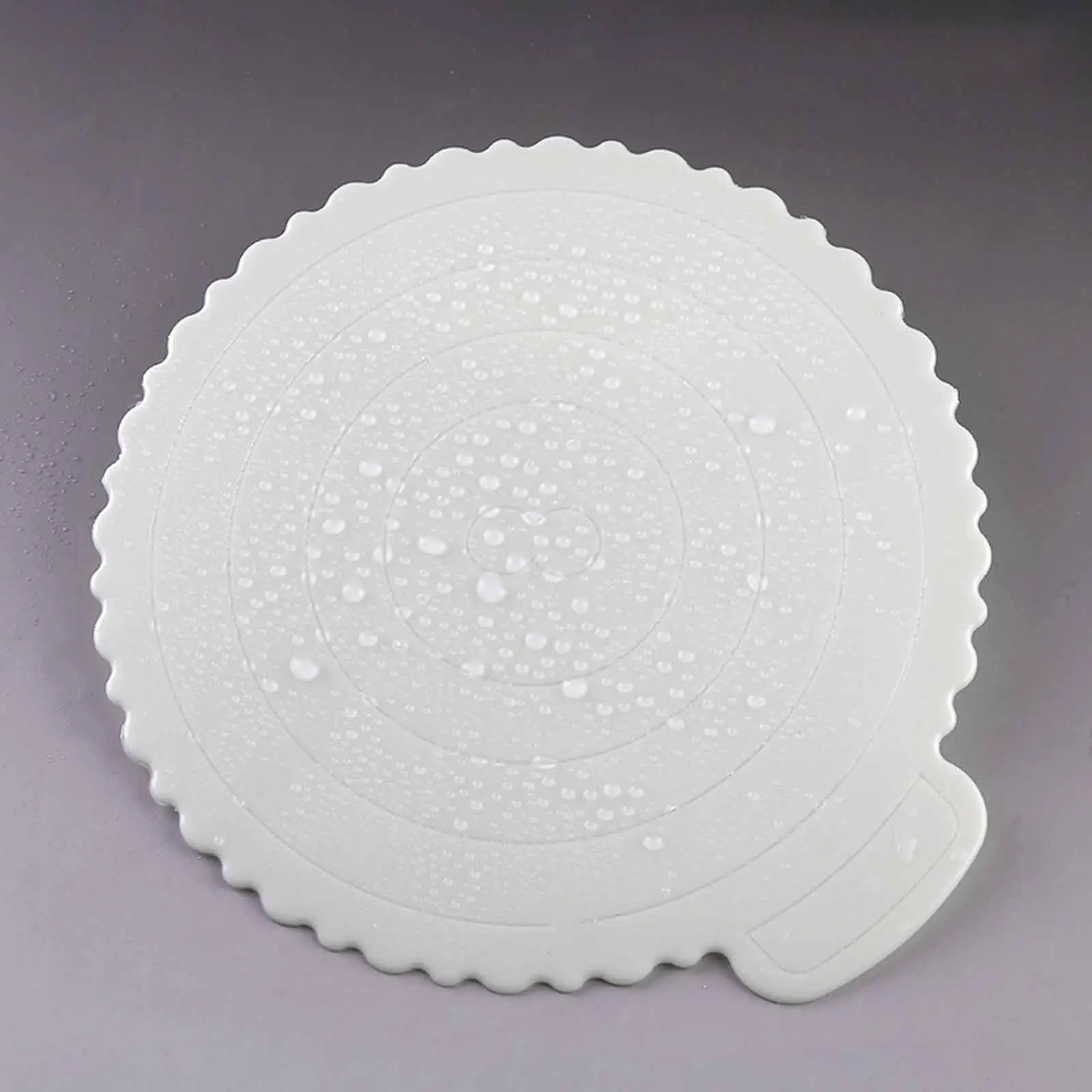 Reusable Cake Board for DIY Baking Round White Display Plate Tray Cake Circles for Engagement Party