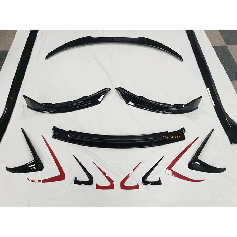 Modified Body Kits For Model 3 AERO Kit For S Model 3 Model3 Facelift Bodykit Front Sp Side Skirts Lip 6