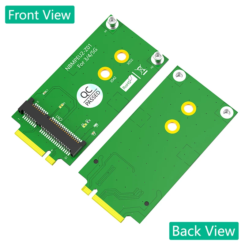 Адаптер M.2 Key B с интерфейсом Mini PCI Express, преобразователь переходной карты для 3G/4G/Φ модуля, поддержка полноразмерной мини-карты PCIE для ПК