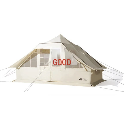

Exquisite Camping Outdoor Inflatable Tent Camping Thickened Cotton Cloth 5-8 People Cottage Tent