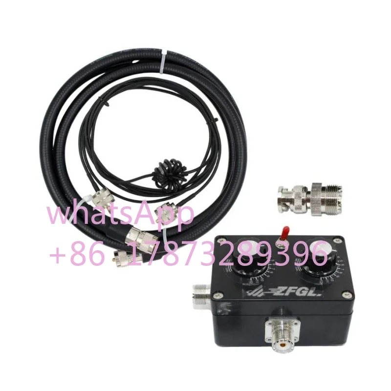 אנטנת לולאה מגנטית QRP חדשה בעוצמה של 20W לרדיו קצר התדר HF 5-30MHz FM 76-108MHz VHF 110-150MHz UHF 400-450MHz עבור ICOM IC-705