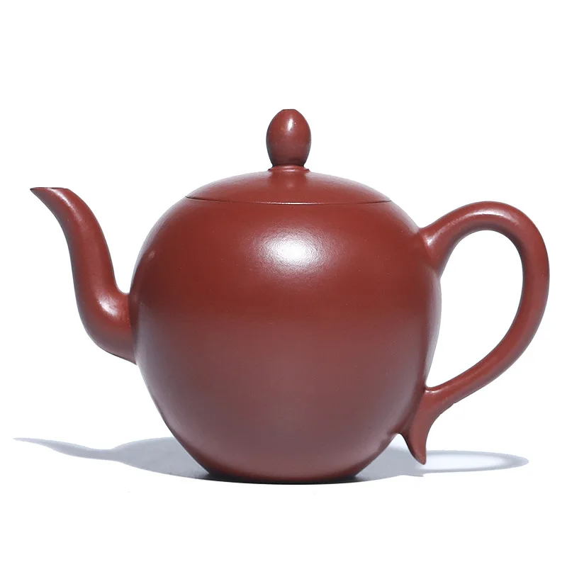 Raw ore Dahongpao Kung Fu tea set handmade beauty shoulder pot purple clay pot