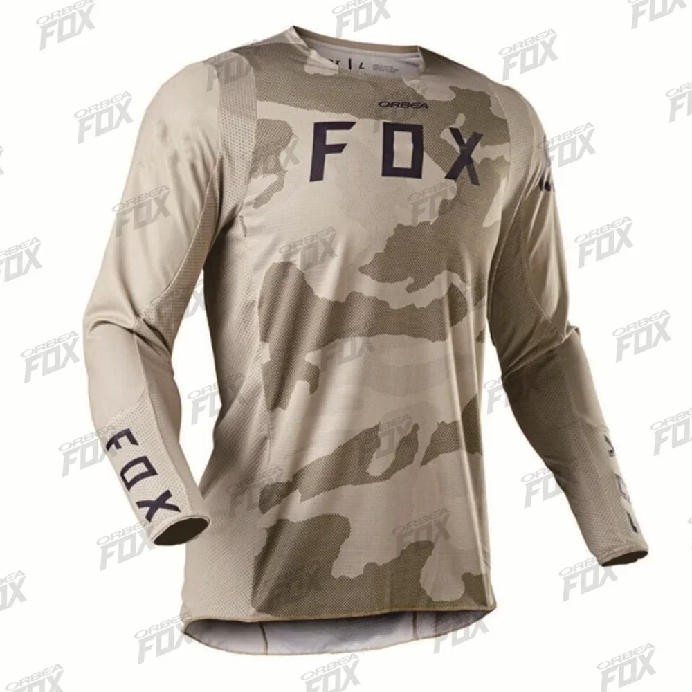 Camiseta de manga larga para bicicleta de montaña, Camiseta para Motocross, Mx, ORBEA Fox