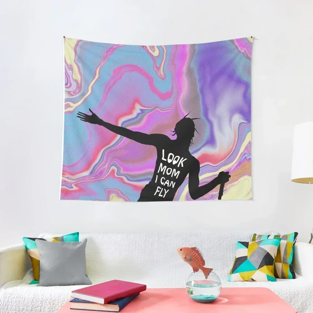 

Look mom I can fly Tapestry Room Decorations Wallpapers Home Decor Decorative Wall Murals Tapestry