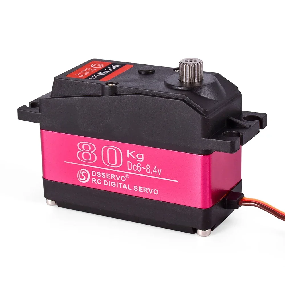 Servo 80kg rc 8,4 Servo wasserdicht Servo mit hohem Drehmoment 80kg V Metall getriebe digital für redcat hpi baja 5b ss