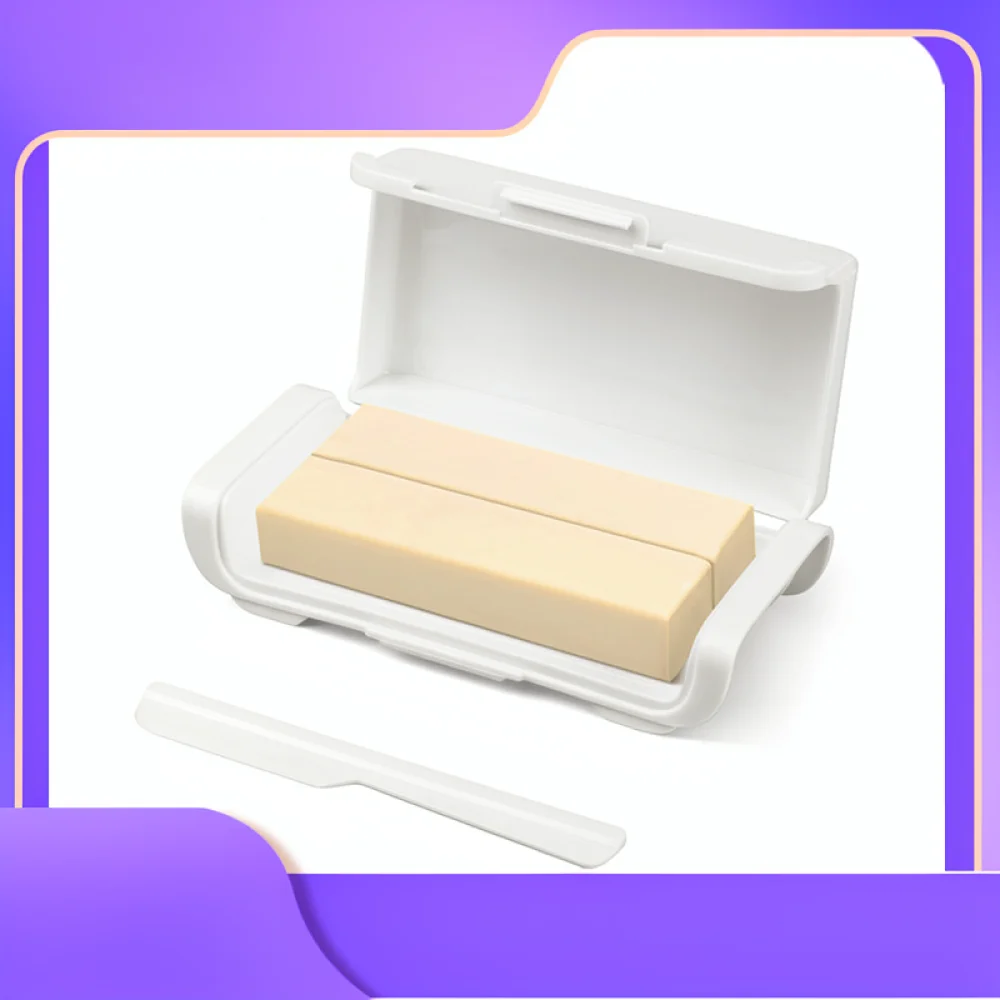 Rectangular Butter Keeper Box Kitchen Food Storage Organizer Transparent Fridge Fresh Keeping Container For Cheese Slice