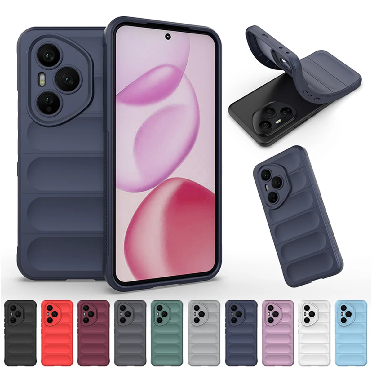 Weiche Hautgefühl-ähnliche Flexible Silikon-Handyhülle für Honor 500 400 Honor 200 Lite 400 Pro Schutzhülle Stoßfest Fundas Coque
