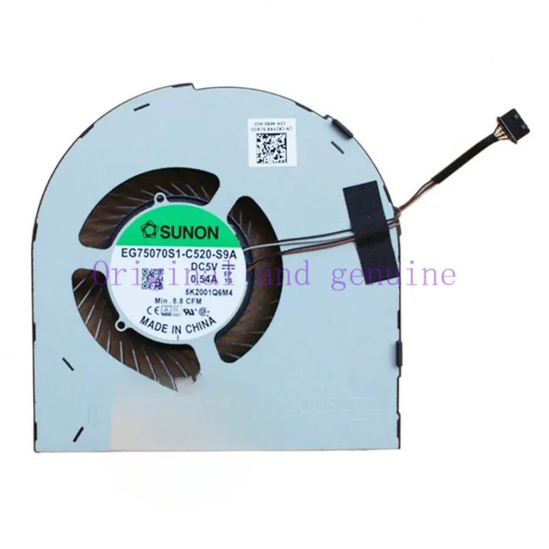 New original cpu cooling fan cooler for DELL 7550  EG75070S1-C510-S9A  C520-S9A DC5V 0.54A 4Pin 08KNVX 0X2HK8