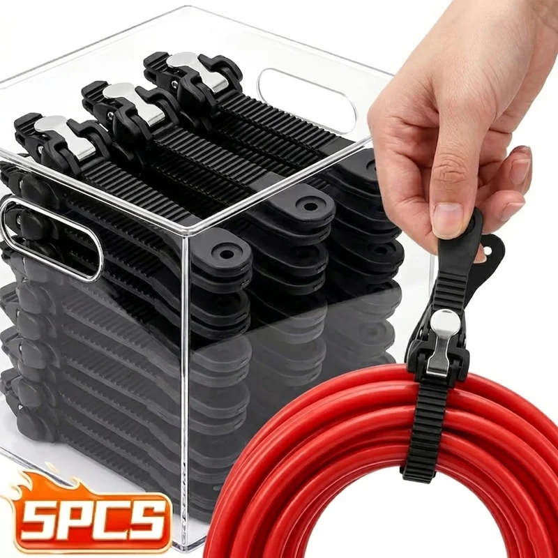 

Multi-Purpose Ratchet Back Strap Lock Buckle Fixing Accessory Auto Heavy Duty Grip Lock Bundle Strap Adjustable Tension Strap