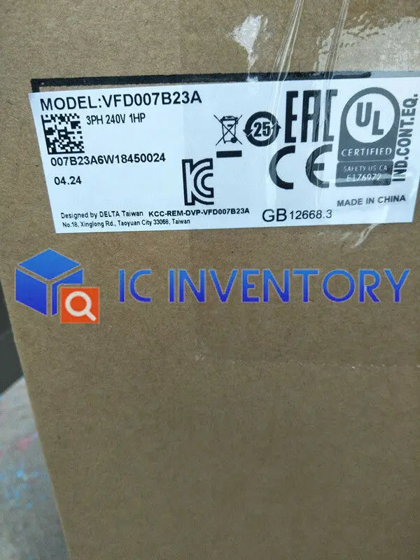 1PCS New In Box Delta Inverter VFD007B23A VFD-007B23A