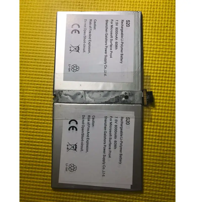 

1 Piece Rechargeable Battery For Microsoft Surface Pro4/1724 G3HTA027H High Quality