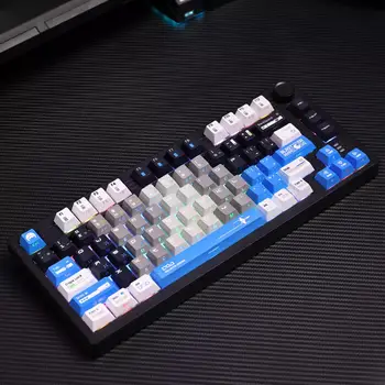 LEA 星球大戰主題鍵帽套裝 119鍵 PBT 定制酷炫 Cherry 高度遊戲鍵帽,適用於機械鍵盤,禮品 Lucky65V2 Wooting 10 最佳銷售 星戰主題鍵帽 - №1