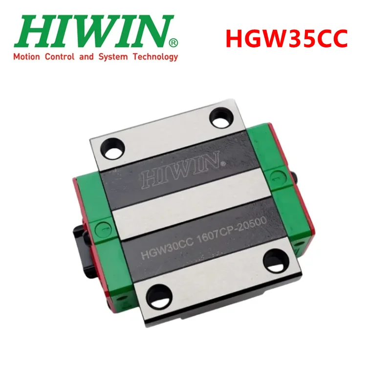 2 stücke original hiwin hgw35cc hgw35ca linear flansch block wagen lager schieber cnc teile