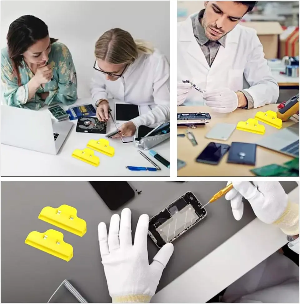 10-1Pcs Universal Phone Screen Fastening Clamp Plastic Fixture Clip Tool for Mobile Phone Tablet IPad LCD Screen Repair Tools