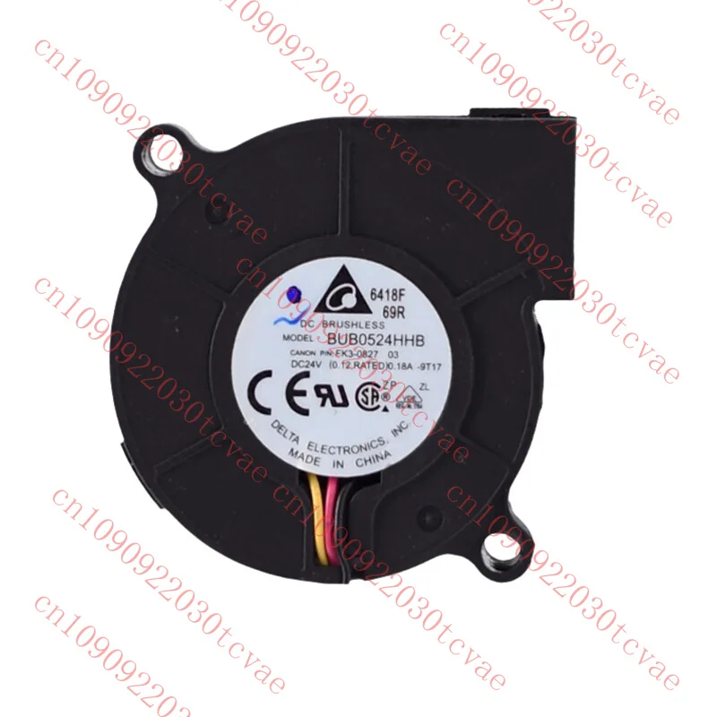 

Для вентилятора 3D-принтера BUB0524HHB Вентилятор охлаждения турбины 5015 24 В 0,18 А