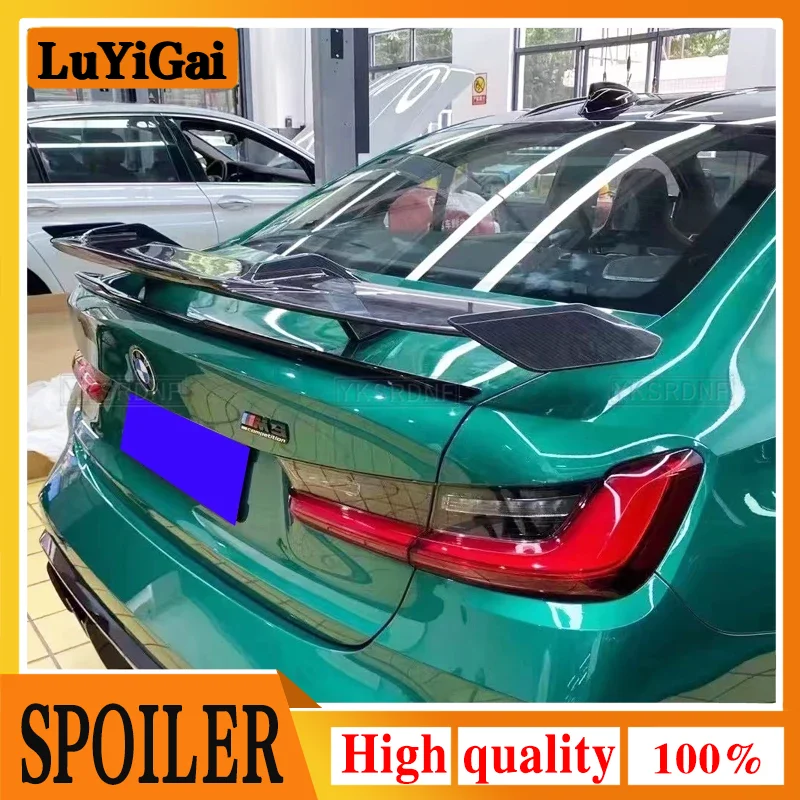 For BMW M3 G22 M4 G82 Z4 G29 Convertible 2020 2021 Car Styling High Quality Carbon Fiber Rear Spoiler Trunk Lip Wing