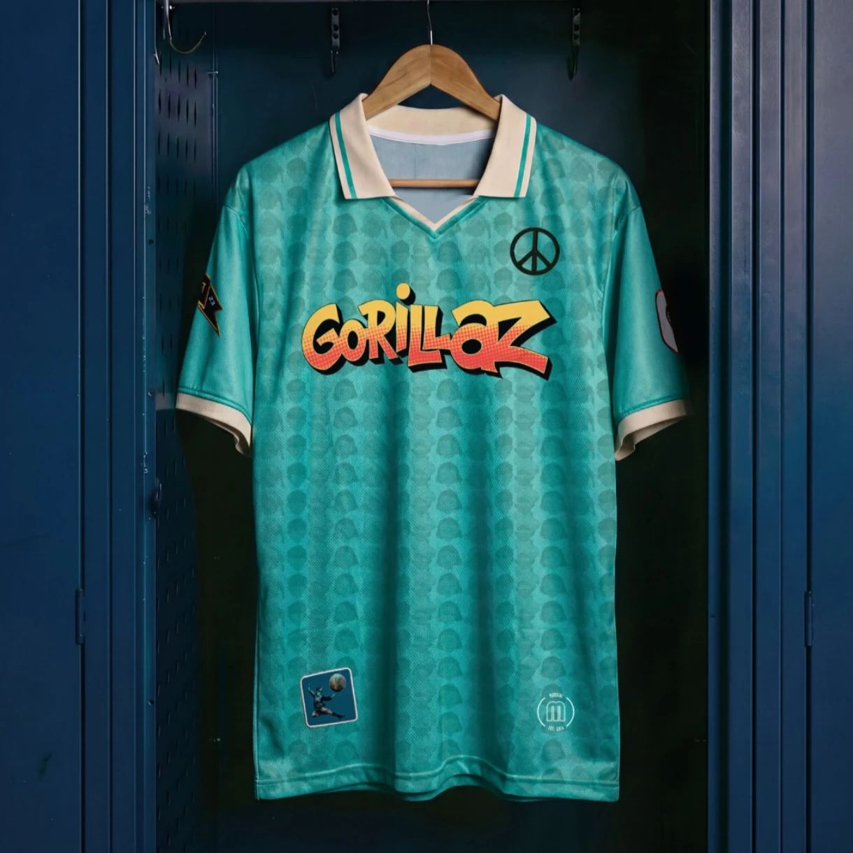Gorillaz Musilac Festival 2026 Mundial Limited Exclusive V-Neck Unisex Collar Polo Jersey Shirt Casual Street Family Matching