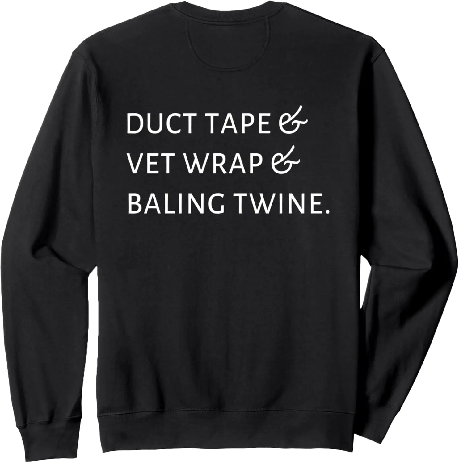 

Rancher Duct Tape Vet Wrap Baling Twine Юмор Толстовка