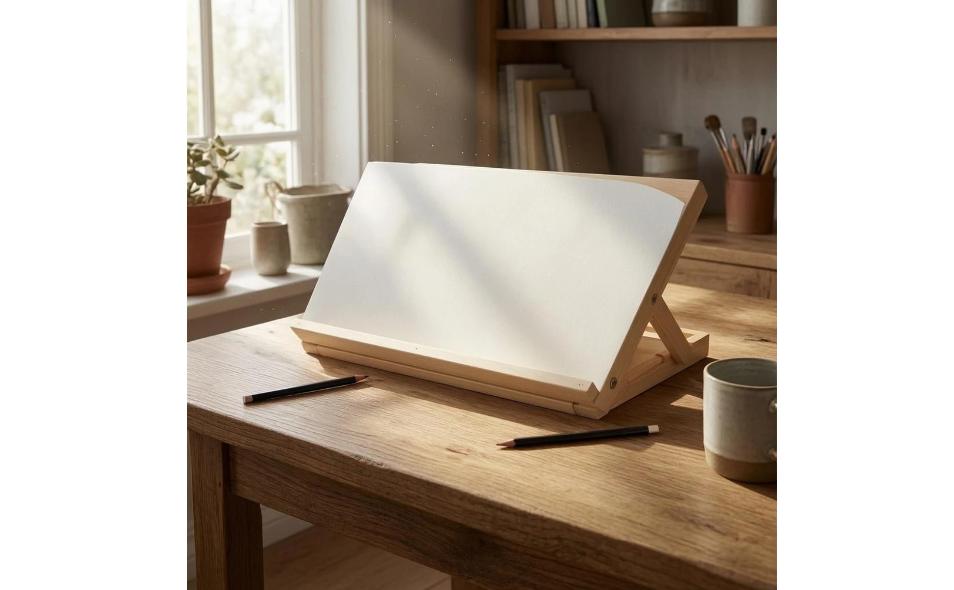 Tabletop Drawing Easel Collapsible Foldable Easel Stand Drafting Board Portable