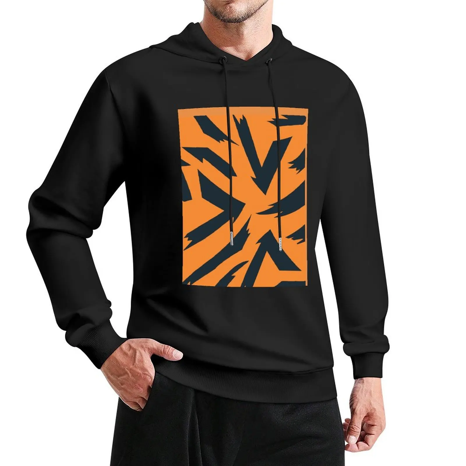 Arcanine Pattern Pullover Hoodie japanese style hoodies for men high quality