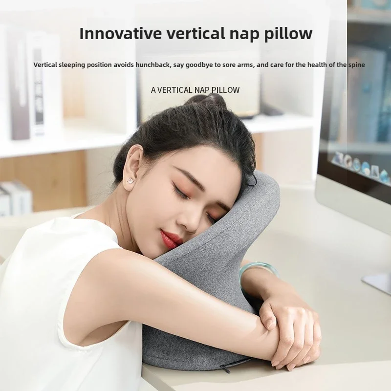 

Nap Pillow Baby Grown Man Office U-shape Sleep on The Desk Student Nap Pillow Wedge Pillows for Sleeping U-vertical