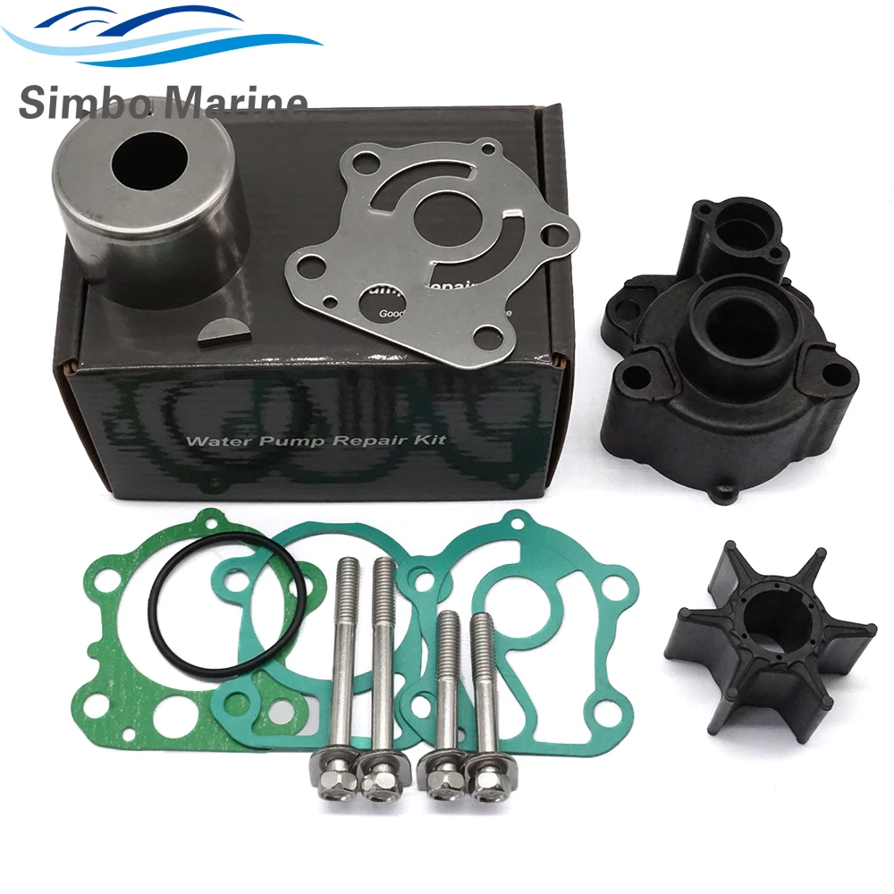 

67F-W0078 67F-44311 Water Pump Repair Kit With Housing for Yamaha Outboard 2 Str 100HP 4 Str 75-100HP Models Engine GLM 12275