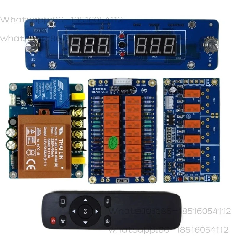 

MZTRS Pre-amplifier Balance Remote Control Volume Control Board Passive Pre-amp Board Audio Source Selection Board