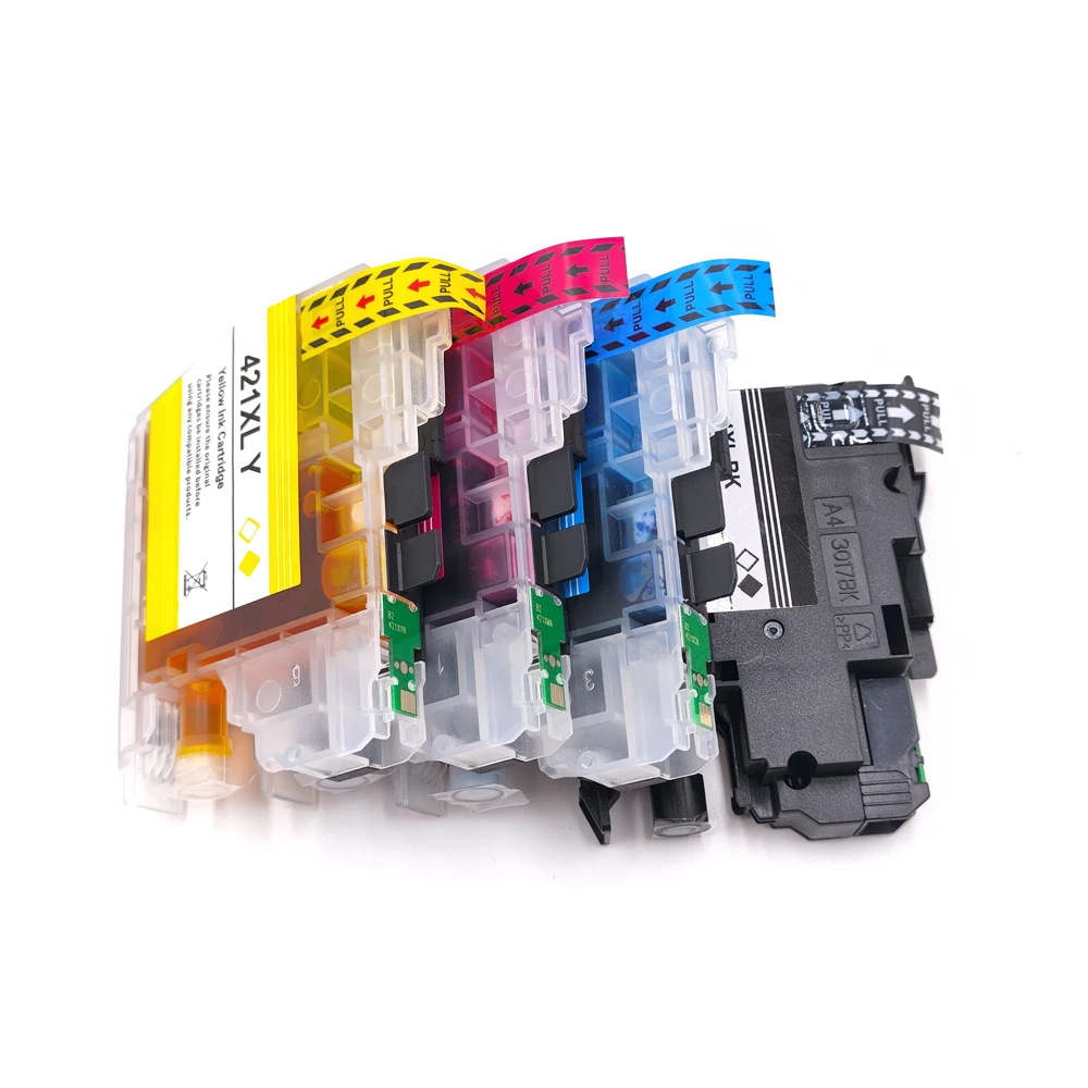 LC421XL LC421 421XL Compatible Ink Cartridge For Brother DCP-J1050DW MFC-J1010DW DCP-J1140DW Printer