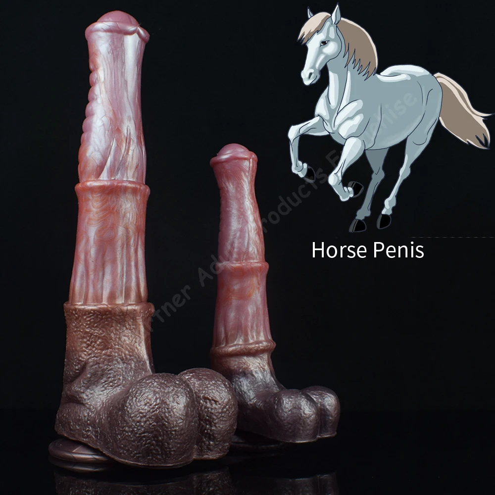 FAAK Realistic Horse dildo sexitoys for men anal plug silicone Big dick strapon Penis with suction cup Dildos goods for adults