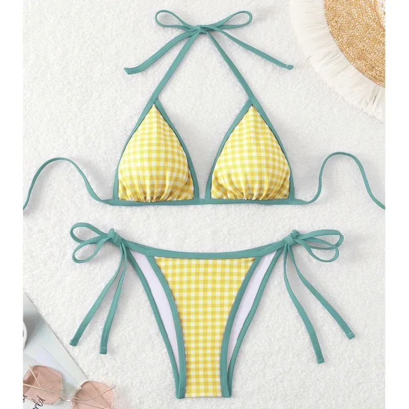 2025 مثير البيكينيات الإناث المايوه ملابس السباحة النسائية رفع ملابس سباحة حريمي لباس سباحة البرازيلي مجموعة البكيني بحر بركة الاستحمام