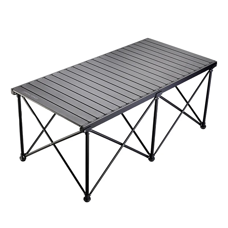 

Производители отдыха на открытом воздухе Столы и стулья для кемпинга Открытый стол для пикника с яичным рулетом Набор принадлежностей Встроенный полный набор складных столов