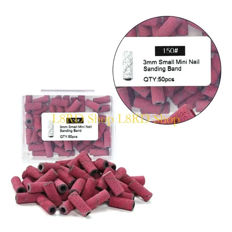 L8rd أظافر الأظافر نطاقات طحن حلقات الرمل لأدوات Manicure آلة الحفر الكهربائية