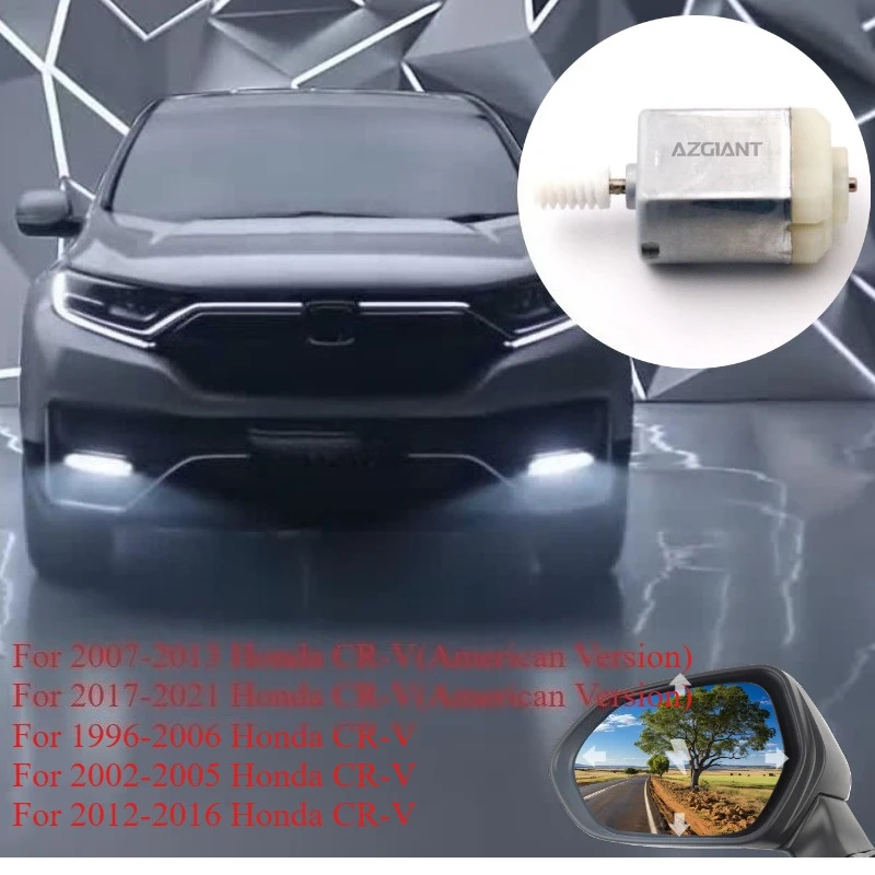 

AZGIANT for Honda CR-V Car Side Rearview Mirror Adjustment Repair Inner Motor Original Genuine Replace Brand New Car Accessories