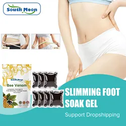 Detox Foot Gel Promote Lymphatic Drainage Relieve Leg Fatigue Swelling Body Soothing Toxin Cleaning Shaping Foot Bath Capsule