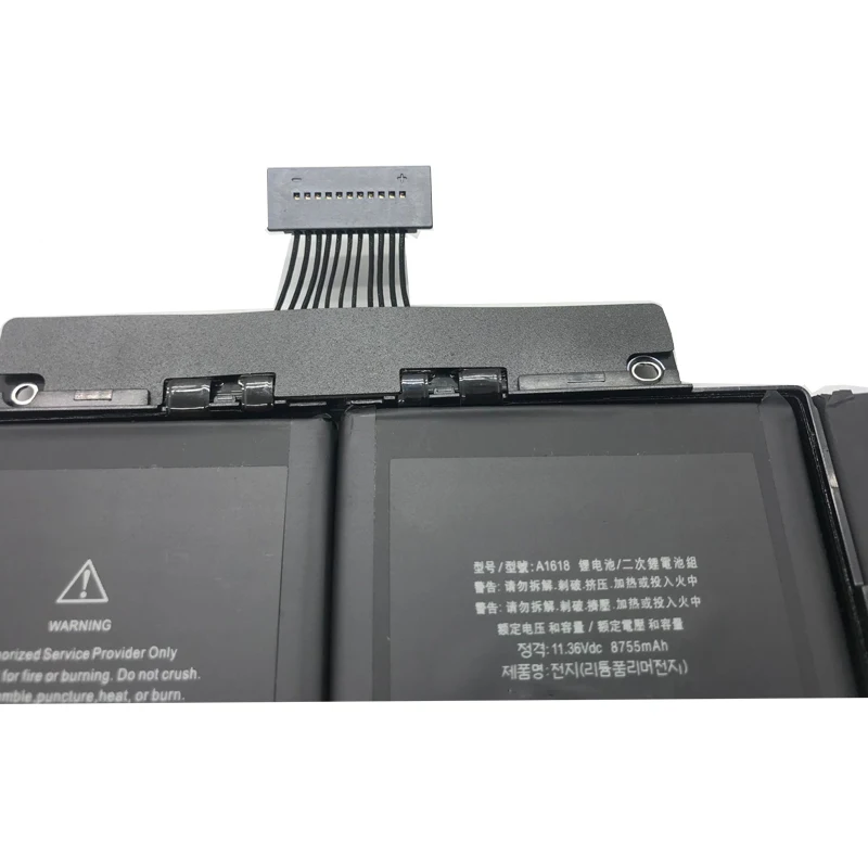 Imagem -05 - Bateria Nova do Portátil de Lmdtk A1618 para Apple Macbook Pro 15 Retina A1398 2023 Ano 02000079 Mjlq2ll a Mjlt2ll A11.36v 99.5wh