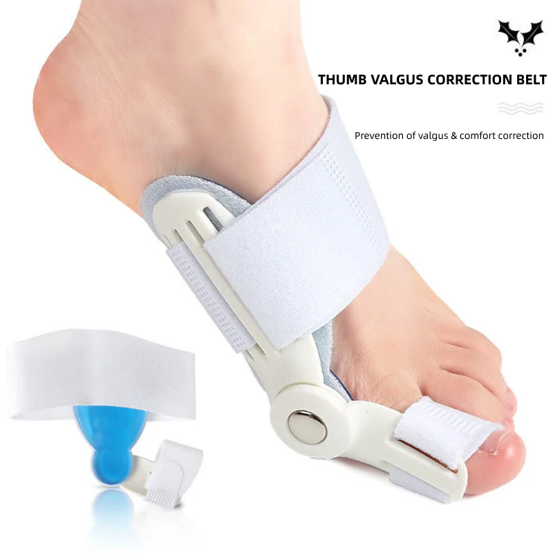 

3PCS Halux Valgus Toes Corrector Straightener Splint Foot Care Separator Bunions Spreader Separators Corrector Orthopedic