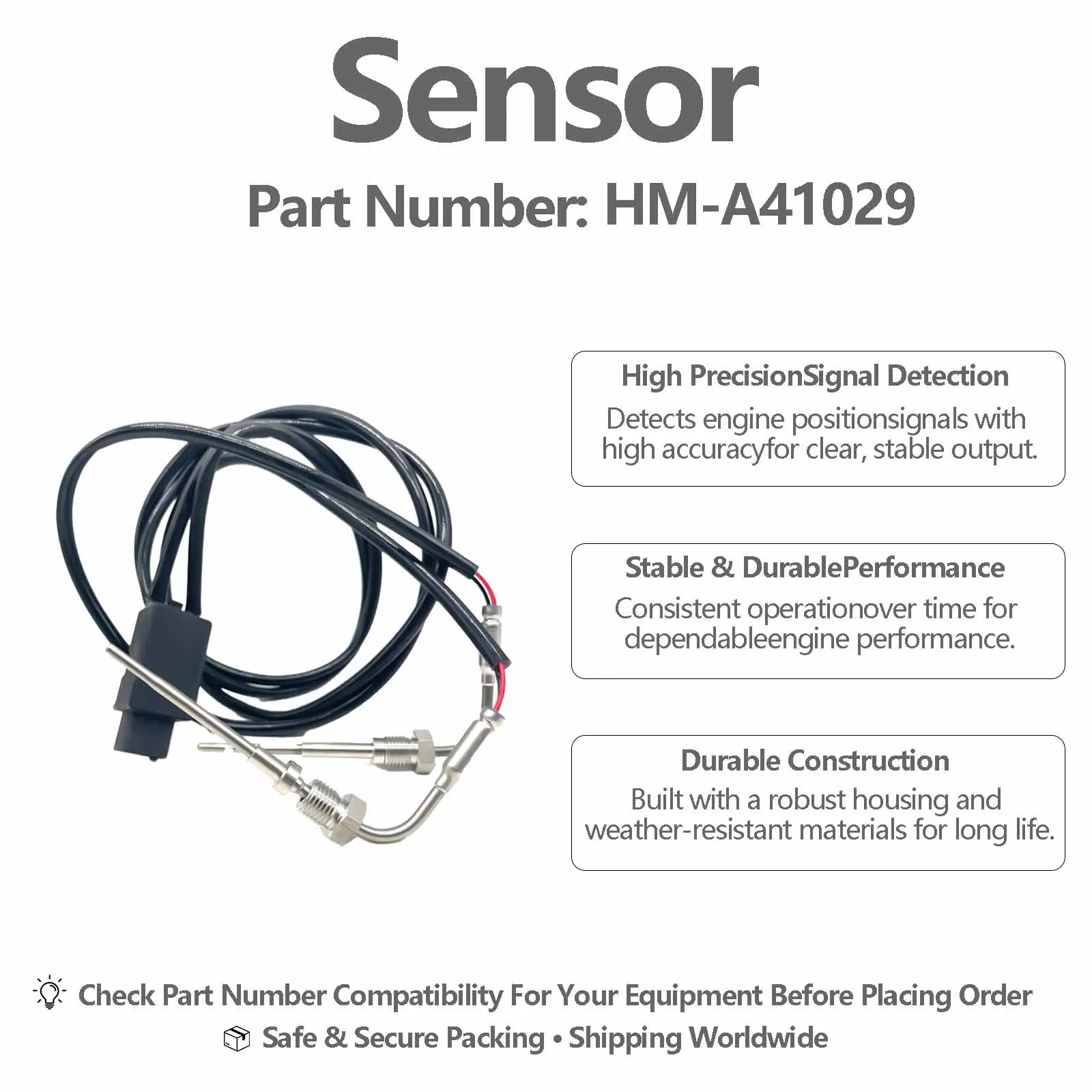 343-6890 temperature sensor For Caterpillar CAT MD6310 MD6250 Rotary Drill