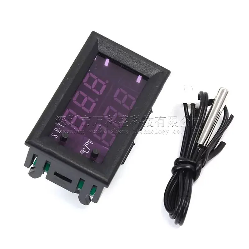 

30pcs Electronic Temperature Controller 12v Digital Display Intelligent Temperature Controller Switch Temperature Controller