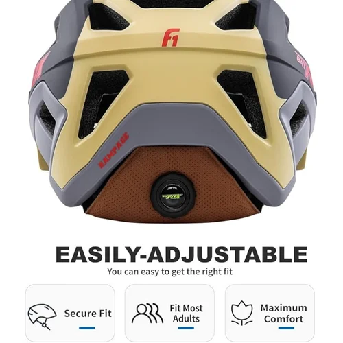 Imagen 2 del producto BATFOX 2025 nuevo casco de bicicleta de montaña verano colorido casco de ciclismo para adultos jóvenes hombres y mujeres cascos de bicicleta de carreras de velocidad