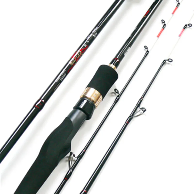 

New 2 TIPS Carbon/Titanium Fishing Rod Carbon Fiber Spinning Rod Fishing Rods