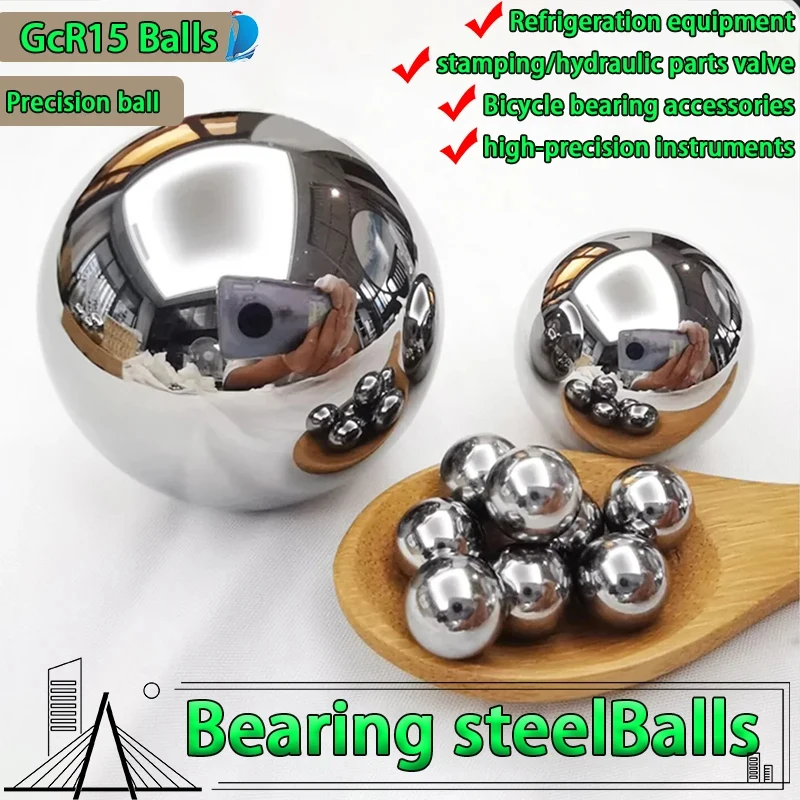 GCR15 Solid Stainless Steel Bearing Balls High Precision 30.163-50mm For Machinery Equipment