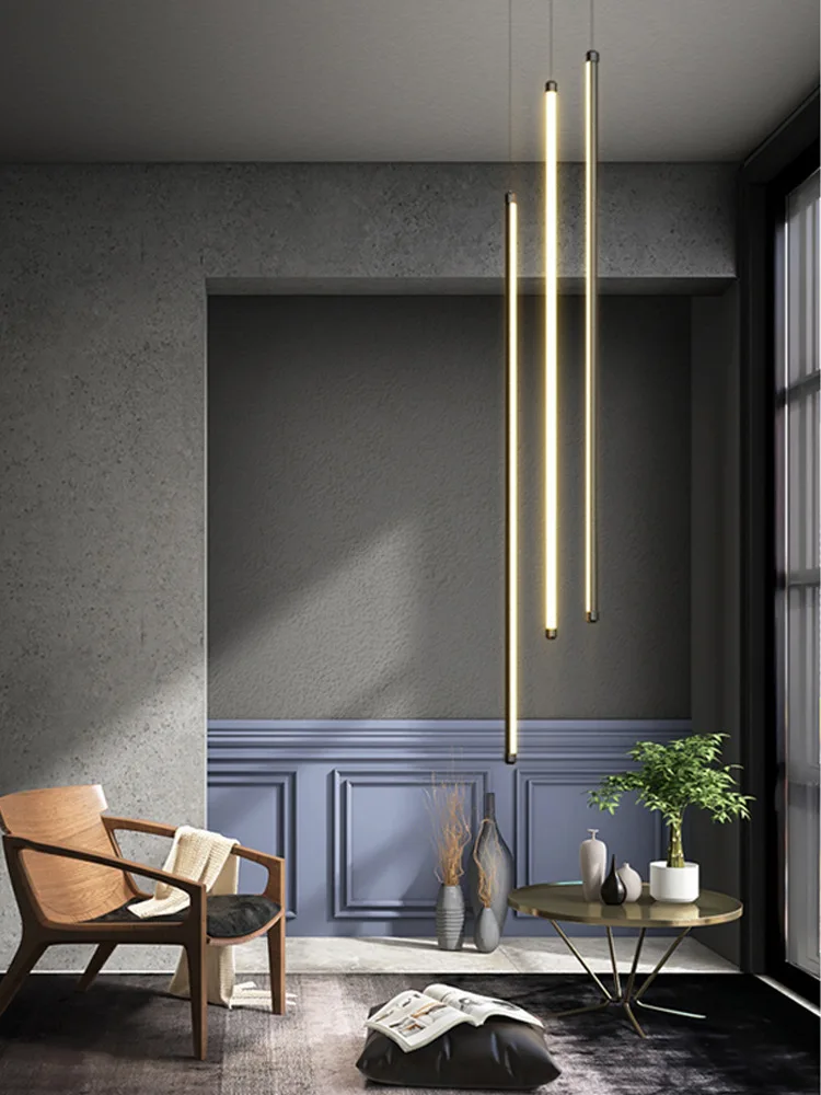 Plafonnier LED Suspendu en Spirale, Design Moderne, Luminaire Décoratif d'Nik, Idéal pour un Loft, un Salon, une Villa ou des Escaliers, Disponible en Noir