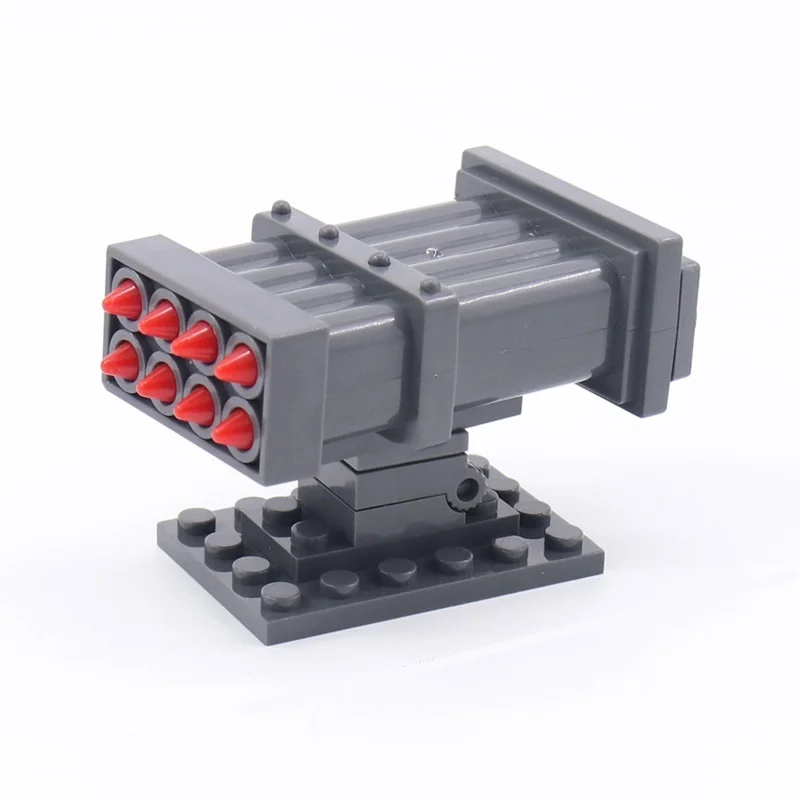 MOC Military Series Missile Launch Equipment Army Accessories Children\'s Militarys Model Building Blocks Bricks Educational Toys