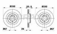 Store code: AE0791 for brake disc rear W204 0814 S204 S204 11