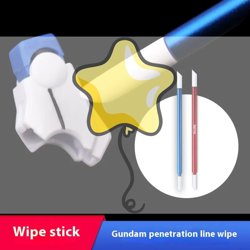 Aluminum Alloy Panel Line Eraser Wipe Stick Model Wipping Cleaning Tools For Assembly Model Tools
