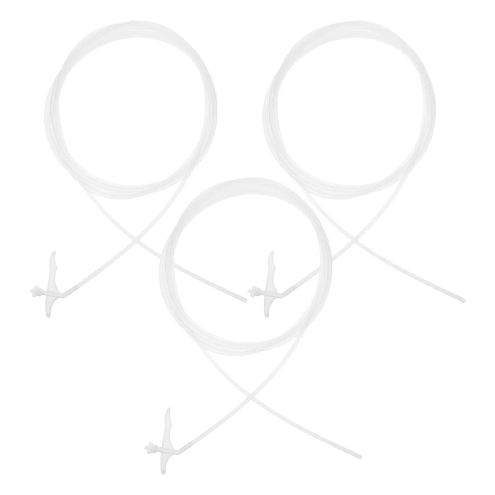 

3pcs Applicator Nozzles Extended Spray Foam Tubes Replacement Clear Vinyl Tubing For Diy Home Repair Construction Automotive Use