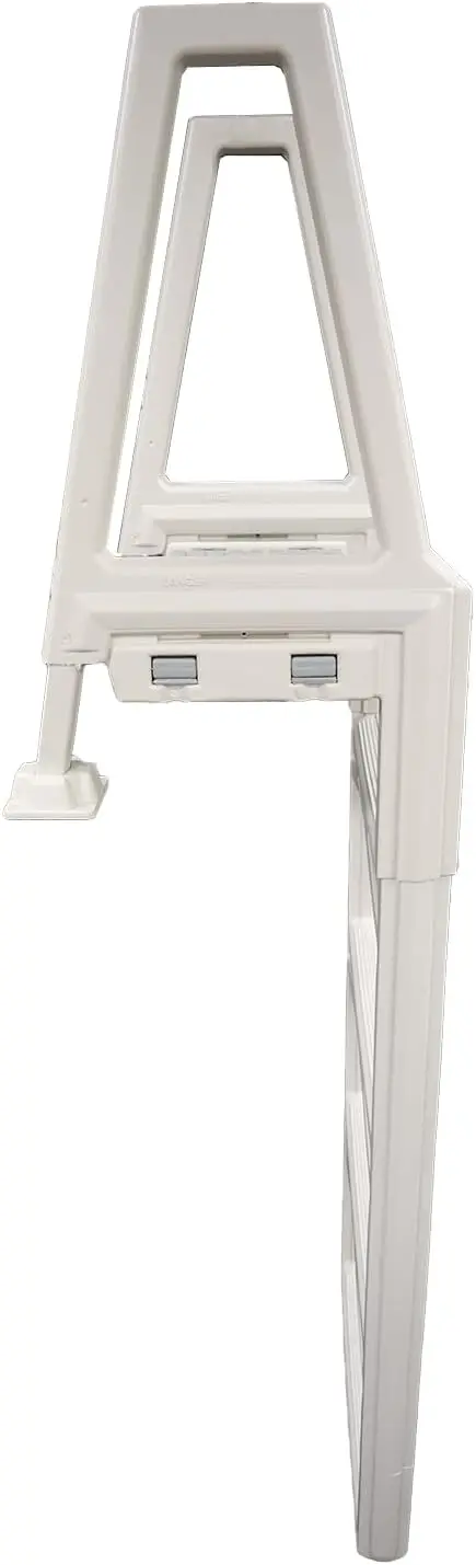 

635-52X Прочная надземная лестница для бассейна, регулируемая от 46 до 56 дюймов