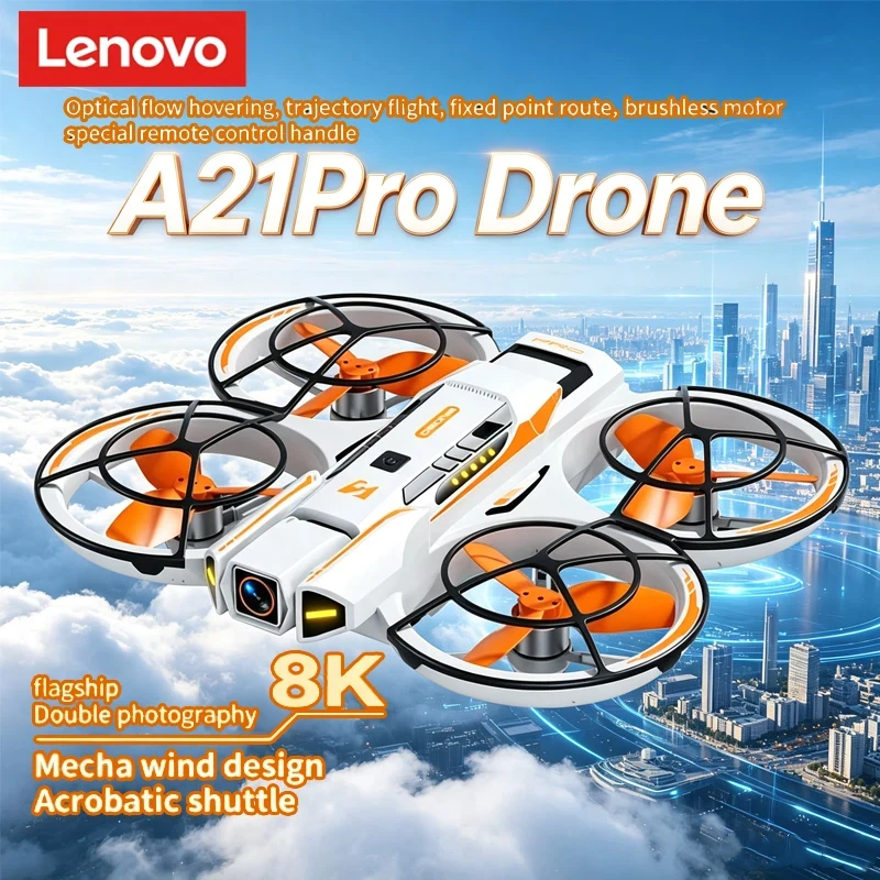 

Lenovo A21Pro 2026 New Drone, 8K GPS 5G HD Camera, Professional Aerial Photography RC Quadcopter Aircraft UAV Toy