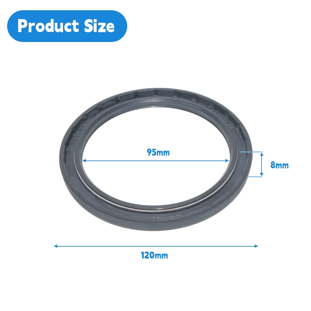 DMHUI NBR Rubber Oil Seal Road Machinery Replacement Spare Parts BAHDSL 1.5 Type 95x120x8 MM  ISO9001 High End Quality