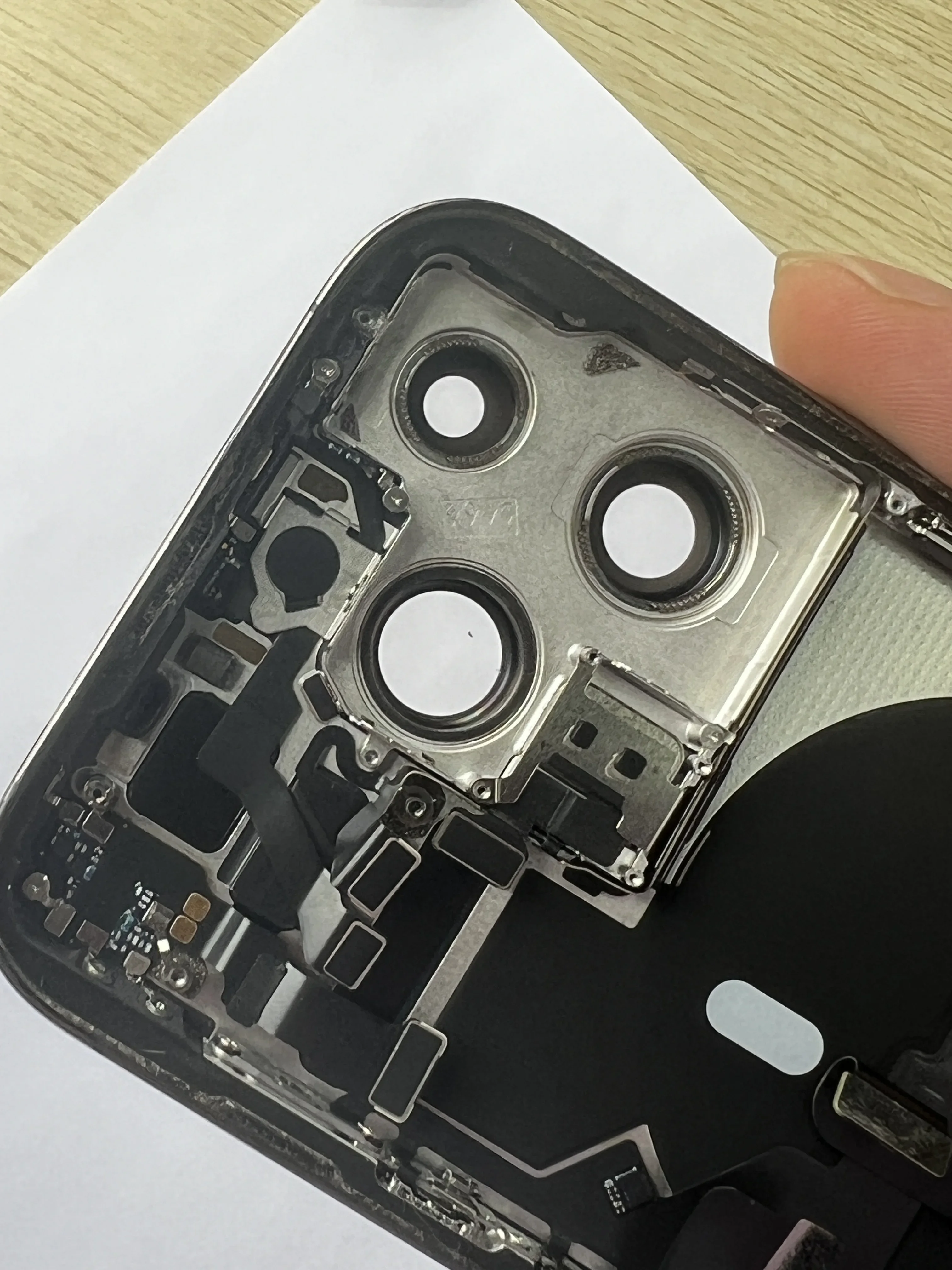 A+++ Ori Disassembled Middle Frame Housing Back Cover For IPhone14 Pro Max 14 Plus With Wireless Assembly Replacement